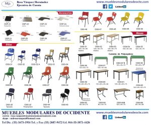 Folleto muebles escolares 1
