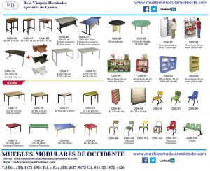 Folleto muebles escolares 2