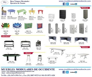 Folleto muebles escolares 3