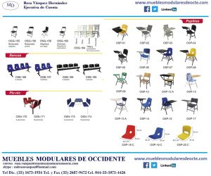 Folleto muebles escolares 4