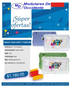 oferta tablet azul