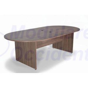 Mesa de juntas ovalada